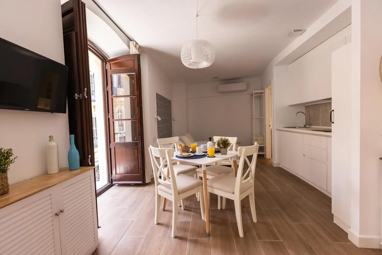 Apartamento Especeria Blue By #Cuatrocallesflats Málaga
